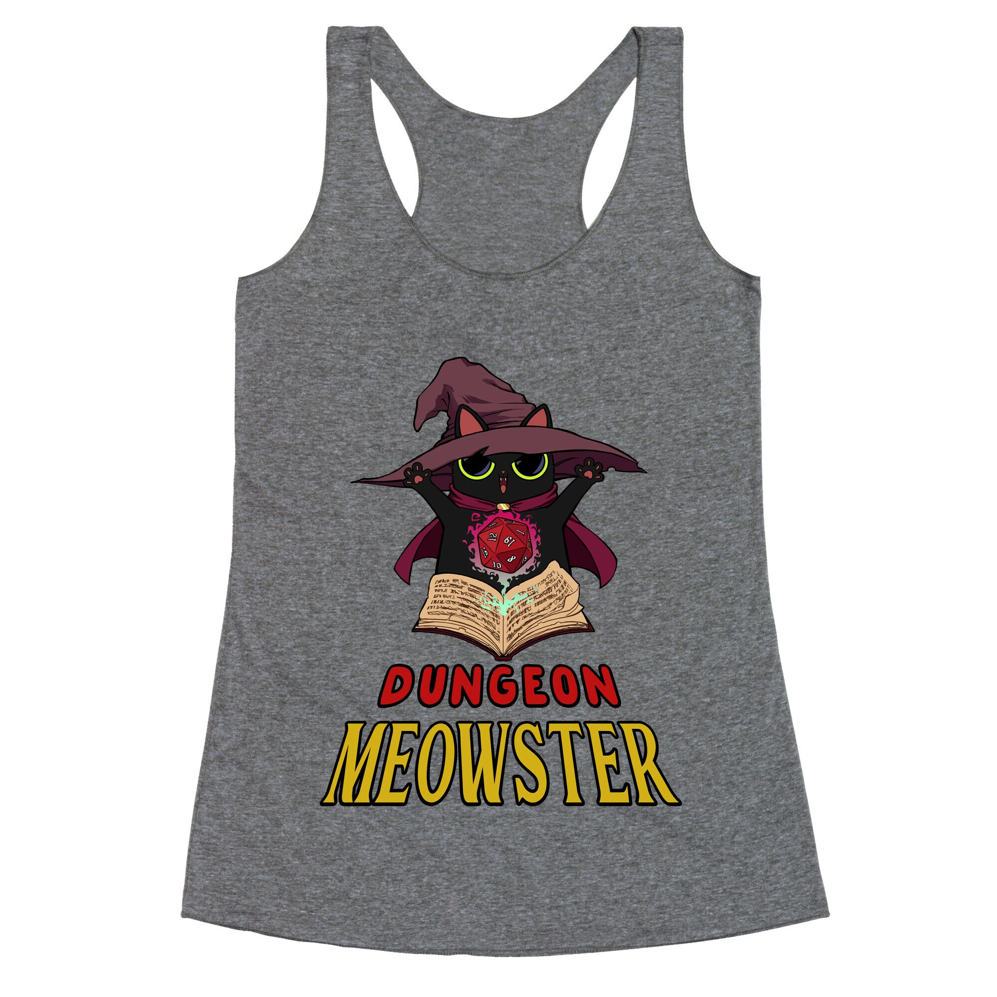 Dungeon Meowster Racerback Tank